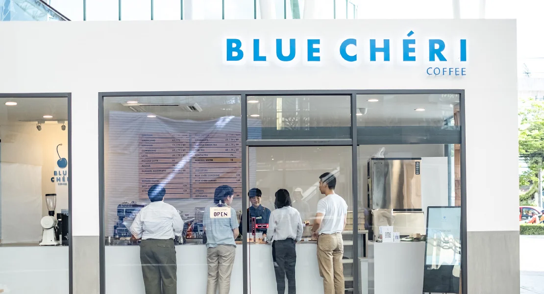 BLUE CHÉRI Coffee — Design by ARN Creative Studio