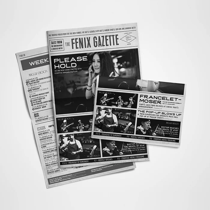 Fenix Gazette — Newsletter Design