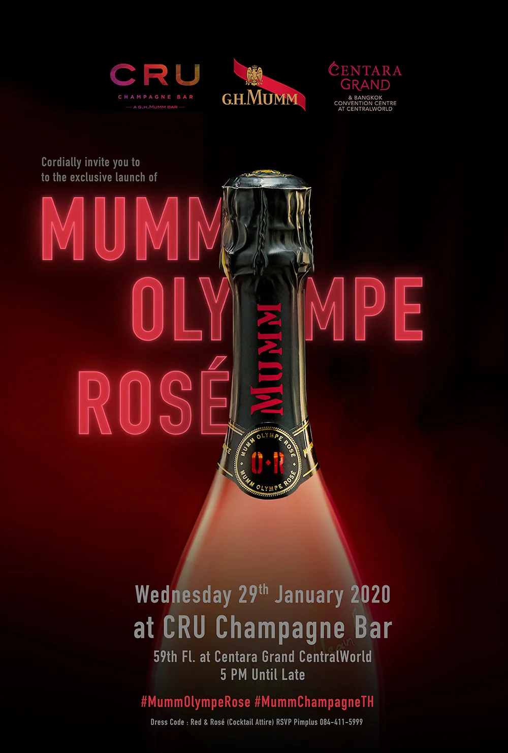 Mumm Olympe Rose — Design by ARN Creative Studio