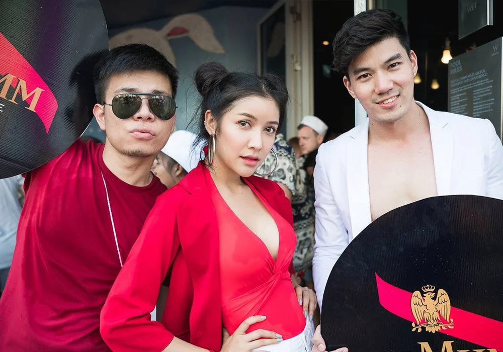 Mumm Parade W Hotel — Event by ARN Creative Studio
