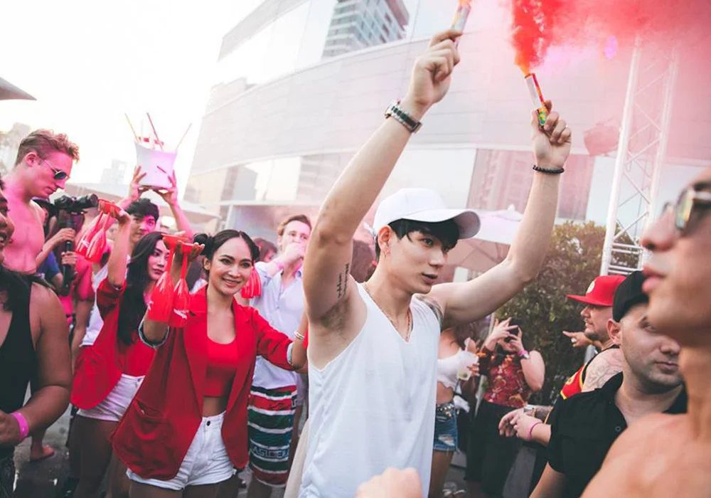 Mumm Parade W Hotel — Event by ARN Creative Studio