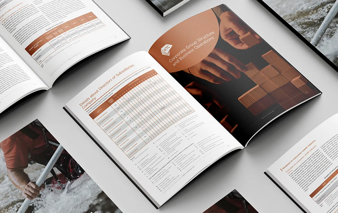 KTC Annual Report 2020 — Design by ARN Creative Studio