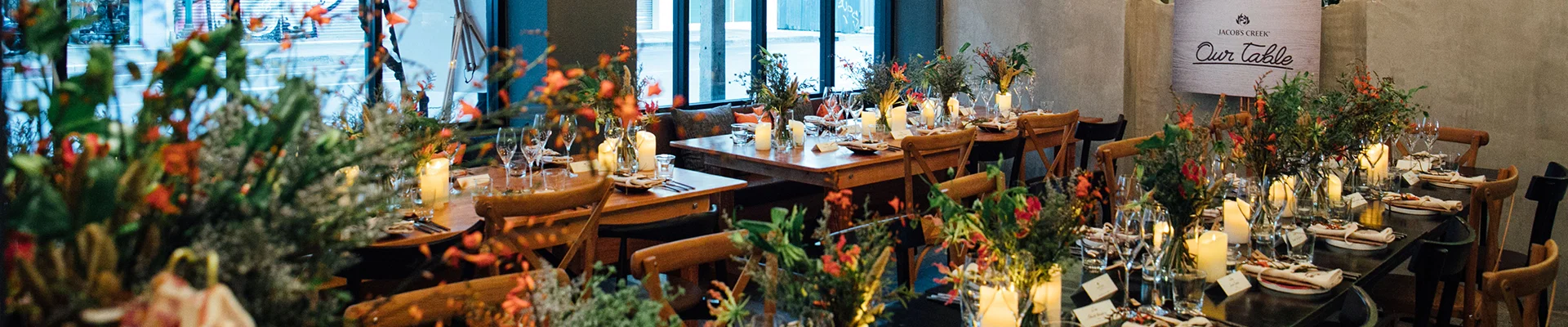 Jacob's Creek Our Table — Event by ARN Creative Studio
